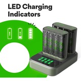 GP Batteries GPRCKCHM452D457, Chargeur Gris