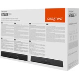 Creative Stage 360, Barre de son Noir, Bluetooth, HDMI, Dolby Atmos