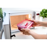 Emsa CLIP & MICRO Rectangulaire Boîte 1,2 L Rouge, Transparent 1 pièce(s) Rouge, Boîte, Rectangulaire, 1,2 L, Rouge, Transparent, Plastique, Allemagne
