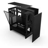 NZXT H5 Flow v2 boîtier midi tower Noir | 1x USB-A | 1x USB-C | Verre Trempé