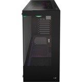 Aerocool  boîtier midi tower Noir | 3x USB-A | RGB | Verre Trempé