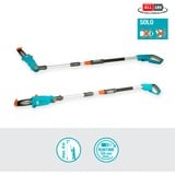 GARDENA TCS 20/18V P4A 5 cm Noir, Bleu, Orange, Élagueur Turquoise/gris, 3,1 kg, 20 cm, Batterie, 18 V