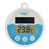 TFA 30.1068.02, Thermomètre Blanc/Bleu clair