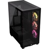 Corsair LINK 3500X RGB boîtier midi tower Noir | 2x USB-A | 1x USB-C | RGB | Verre Trempé