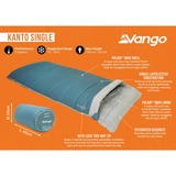 Vango SBTKANTO0000001, Sac de couchage Vert/gris