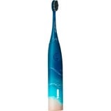 happybrush StarterKit Schall Eco VIBE 3 Ocean, Brosse a dents electrique Bleu/Beige