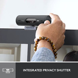 Logitech Brio 500 Full HD, Webcam Noir, 1080p/30fps, 720p/60fps