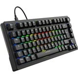Sharkoon clavier gaming Noir, Layout DE, Huano Red