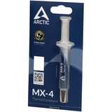 ARCTIC MX-4 combiné de dissipateurs thermiques Pâte thermique 8,5 W/m·K 4 g, Pâtes thermiques Pâte thermique, 8,5 W/m·K, 2,5 g/cm³, Charbon, 4 g, 1 pièce(s), Détail Lite