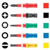 Wera Kraftform Kompakt VDE Big Pack 1, Tournevis Jaune/Rouge, 26 pièces