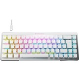 Turtle Beach clavier gaming Blanc/en aluminium, Layout DE, Roccat Titan II Optical Red