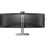 Philips  48.8" Moniteur UltraWide incurvé  Gris foncé/Argent