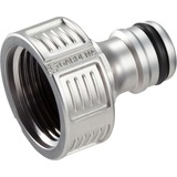 GARDENA Nez de robinet Premium 26,5 mm (G 3/4"), Raccord de robinet Argent, Connecteur de robinet, 3/4", Métal, Métallique