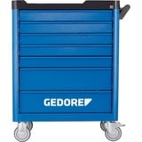 GEDORE 2977311 chariot d'outils, Chariot à outils Bleu/Noir, 180 mm, 80 mm, 77 kg