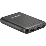 Intenso 7313520 banque d'alimentation électrique Lithium Polymère (LiPo) 5000 mAh Noir, Powerbank Noir, 5000 mAh, Lithium Polymère (LiPo), Noir