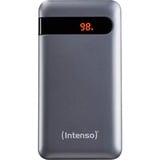 Intenso PD10000 Lithium Polymère (LiPo) 10000 mAh Anthracite, Powerbank Anthracite, 10000 mAh, Lithium Polymère (LiPo), Quick Charge 3.0, Anthracite