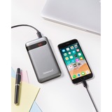 Intenso PD10000 Lithium Polymère (LiPo) 10000 mAh Anthracite, Powerbank Anthracite, 10000 mAh, Lithium Polymère (LiPo), Quick Charge 3.0, Anthracite
