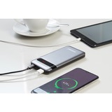 Intenso PD10000 Lithium Polymère (LiPo) 10000 mAh Anthracite, Powerbank Anthracite, 10000 mAh, Lithium Polymère (LiPo), Quick Charge 3.0, Anthracite