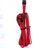 Corsair CP-8920223 câble d'alimentation interne Rouge, Mâle, Mâle, Droit, Droit, Noir, Rouge