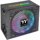 Thermaltake Toughpower PF1 unité d'alimentation d'énergie 850 W 24-pin ATX Noir alimentation  Noir, 850 W, 100 - 240 V, 1020 W, 50/60 Hz, 12 A, Actif