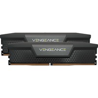 Corsair 64 Go DDR5-5600 Kit, Mémoire vive Noir, CMK64GX5M2B5600C40, Vengeance, XMP