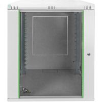 Digitus Boîtier mural de série Dynamic Basic -600 x 450 mm (lxp), Armoire informatique Gris clair, Rack monté sur le mur, 16U, 60 kg, Verrouillage des touches, Gris