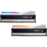 G.Skill 64 Go DDR5-6400 Kit, Mémoire vive Argent/Noir, F5-6400J3239G32GX2-TZ5RS, Trident Z5 RGB, XMP