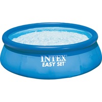 Intex Easy Set Pool 128132NP, Ø 366 x 76 cm, Piscine Bleu clair/bleu foncé, avec système de filtre à cartouche ECO 604