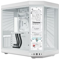HYTE Y70 Touch Infinite boîtier midi tower Blanc | 2x USB-A | 1x USB-C | Verre Trempé