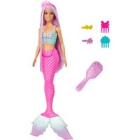 Mattel Barbie - Poupée sirène avec 18 cm de cheveux fantaisie