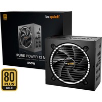 be quiet! Pure Power 12M, 850 Watt alimentation Noir, 5x PCIe, Gestion des câbles