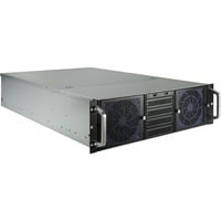 Inter-Tech boîtier rack Noir | 2x USB-A