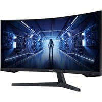 SAMSUNG Odyssey G5 34" Moniteur UltraWide gaming incurvé Noir, HDMI, DisplayPort, 165 Hz