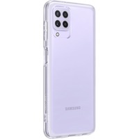 SAMSUNG EF-QA225TTEGEU coque de protection pour téléphones portables 16,3 cm (6.4") Housse Transparent, Housse smartphone Transparent, Housse, Samsung, Galaxy A22 4G, 16,3 cm (6.4"), Transparent