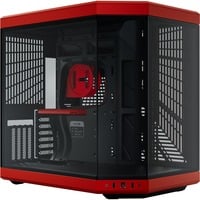 HYTE Y70 boîtier midi tower Rouge | 2x USB-A | 1x USB-C | Verre Trempé