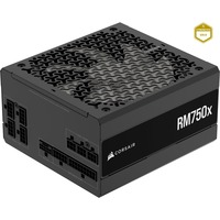 Corsair RM750x (2024), 750 Watt alimentation Noir, 1x 12VHPWR, 3x PCIe, gestion des câbles