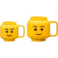 Room Copenhagen Mug LEGO en céramique - Garçon, grand, Coupe Jaune