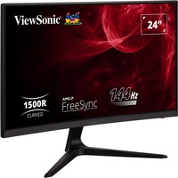ViewSonic 24" Moniteur gaming incurvé Noir (Mat)