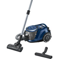 Bosch Serie 6 BGC41X36 Aspirateur Aspirateur réservoir cylindrique Sec 700 W Sans sac Noir/Bleu, 700 W, Aspirateur réservoir cylindrique, Sec, Sans sac, Filtre allergène, HEPA, Filtrage