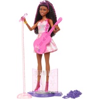 Mattel Barbie Carrière - Pop star avec scène mobile, Poupée