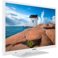 Telefunken 24" TV LED Blanc