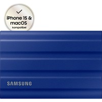 SAMSUNG MU-PE1T0R 1000 Go Bleu SSD externe Bleu, 1000 Go, USB Type-C, 3.2 Gen 2 (3.1 Gen 2), 1050 Mo/s, Protection par mot de passe, Bleu