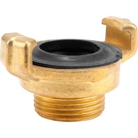 GARDENA Raccord Geka avec filetage mâle 26,5 mm (G 3/4") Connecteur de tuyau, Laiton