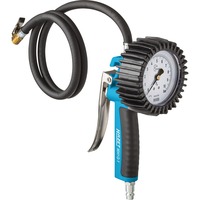 Hazet 9041G-1 indicateur de pression d'air 0 - 10 bar Manomètre analogique, Gonfleur Bleu/Noir, Manomètre analogique, 0 - 10 bar, Barre, Noir, Bleu, 0,1 bar, 1 pièce(s)