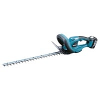 Makita DUH523RF taille-haie électrique Double-lame 3,3 kg, Taille-haies Bleu/Noir, Batterie, 18 V, 3,3 kg, 195 mm, 938 mm, 180 mm