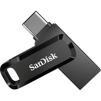 SanDisk Ultra Dual Drive Go 128 Go, Clé USB Noir, USB-A 3.2 (5 Goit/s), USB-C 3.2 (5 Goit/s)
