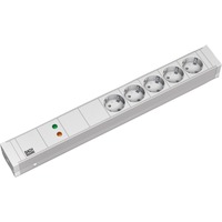 Bachmann 333.002 5sortie(s) CA 0.44m Blanc multiprise Blanc, 0,44 m, 5 sortie(s) CA, Type F, Blanc, Plastique, Plastique